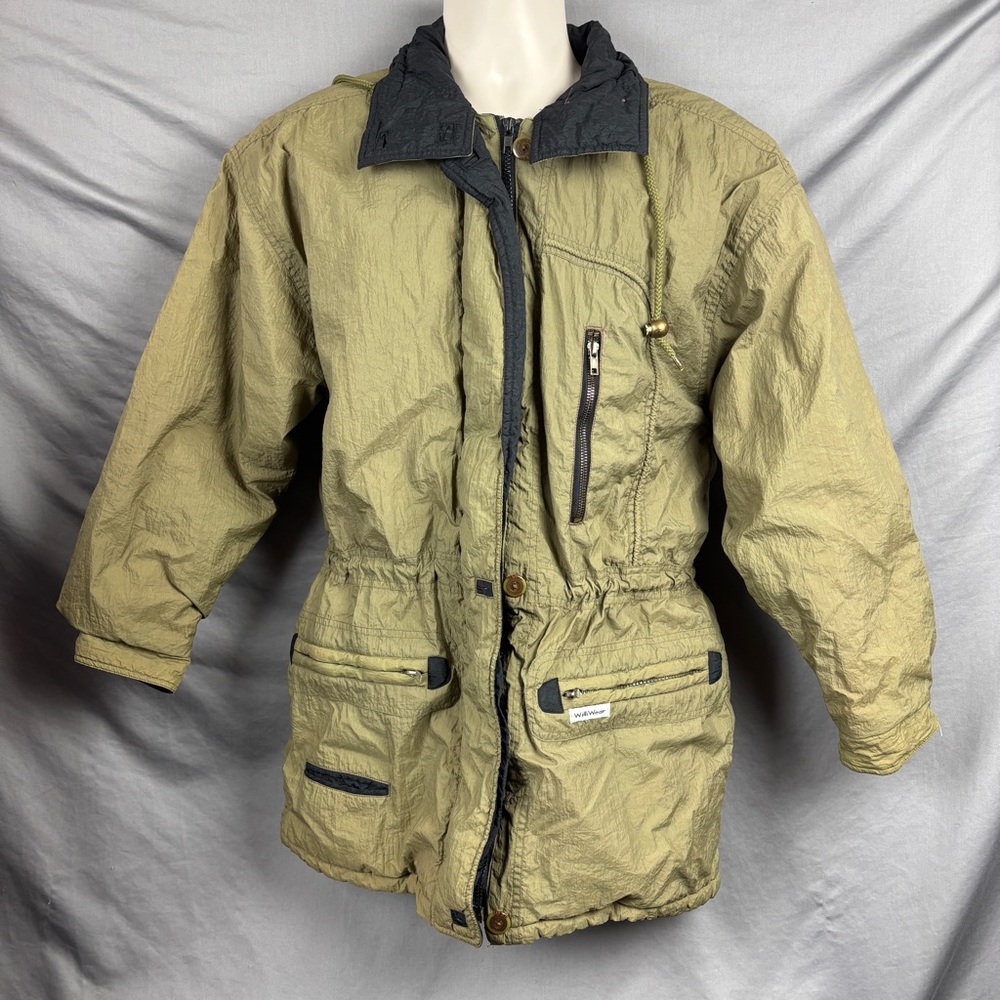 Williwear Men’s Utility Field Jacket Small Tan Vintage Outdoor Coat